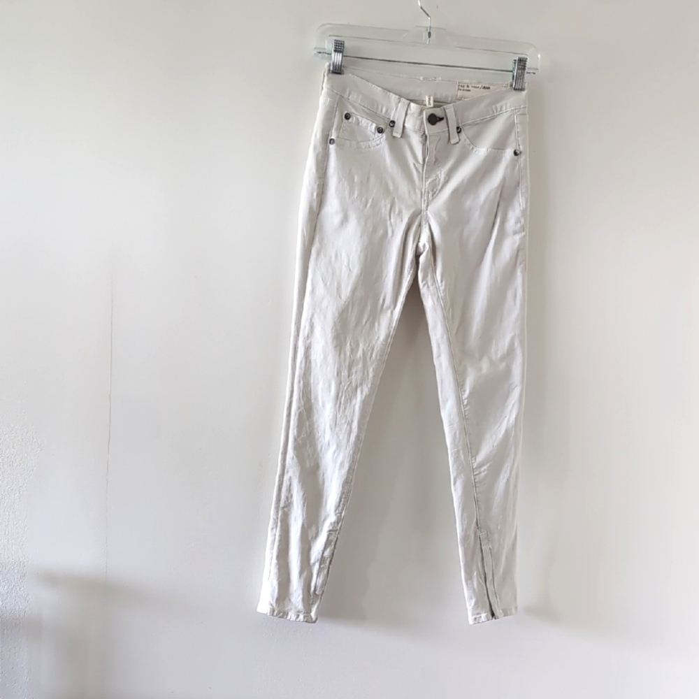 Rag & Bone Zipper Capris Size 24